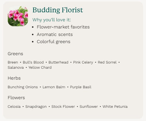 Floravie Studio + free 16-Plant Starter Set