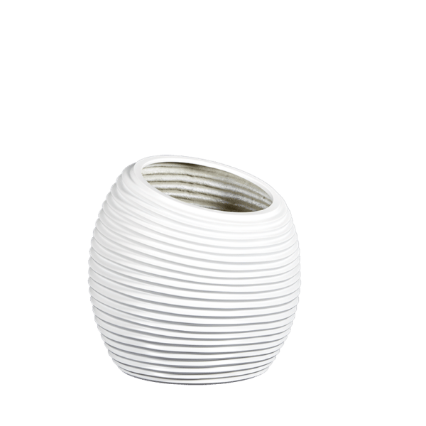 Modern Spiral Ball Vase